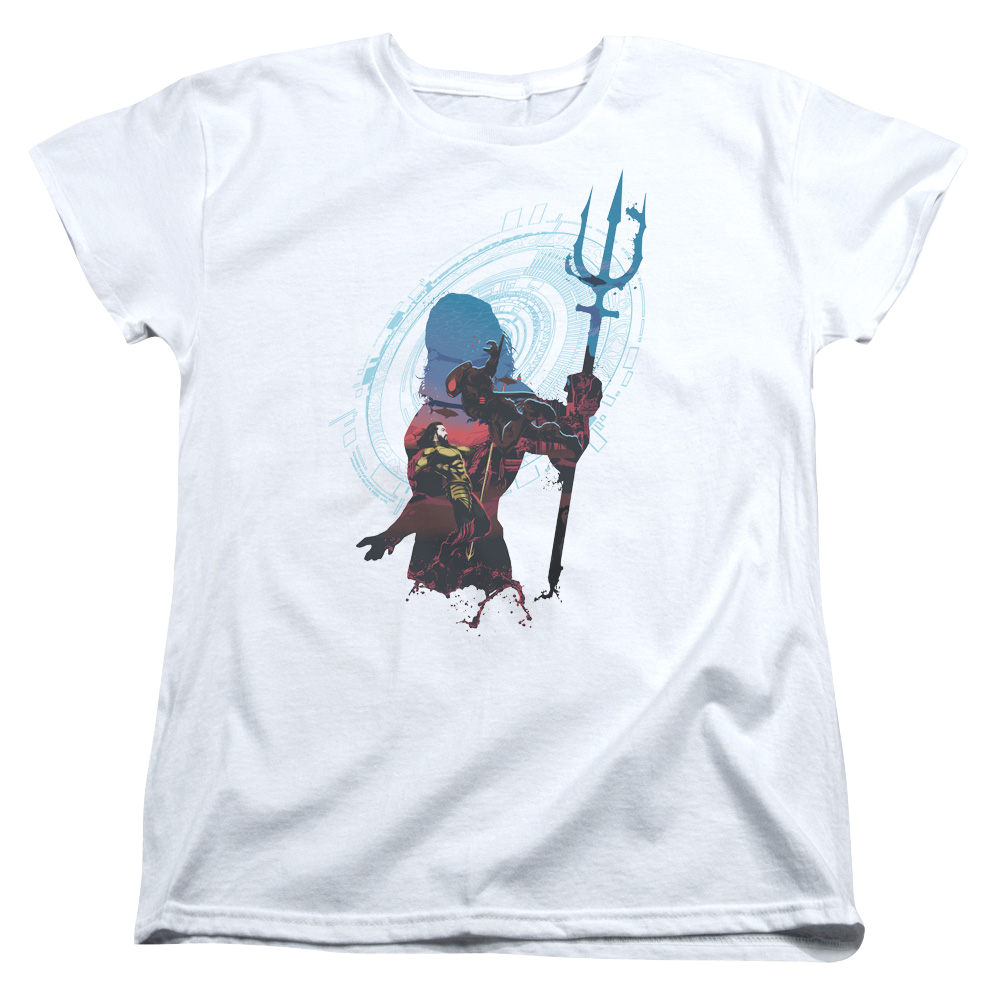 Aquaman Movie Silhouette - Women's T-Shirt