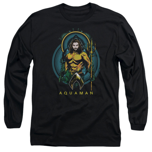 Aquaman Movie Aqua Nouveau - Men's Long Sleeve T-Shirt