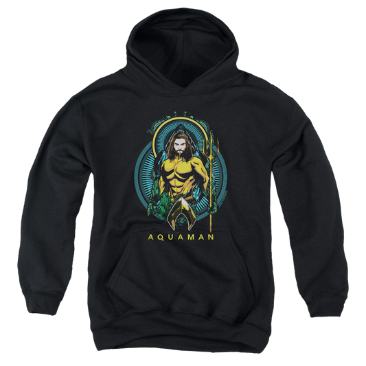 Aquaman Movie Aqua Nouveau - Youth Hoodie