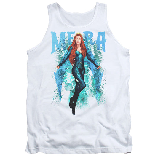 Aquaman Movie Mera Mens Tank Top Shirt White