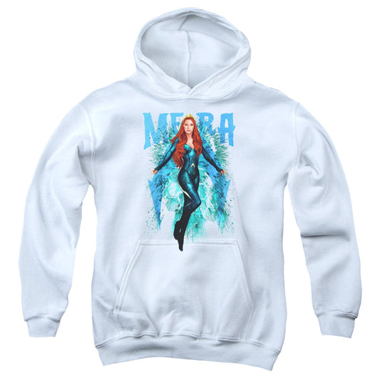 Aquaman Movie Mera Kids Youth Hoodie White