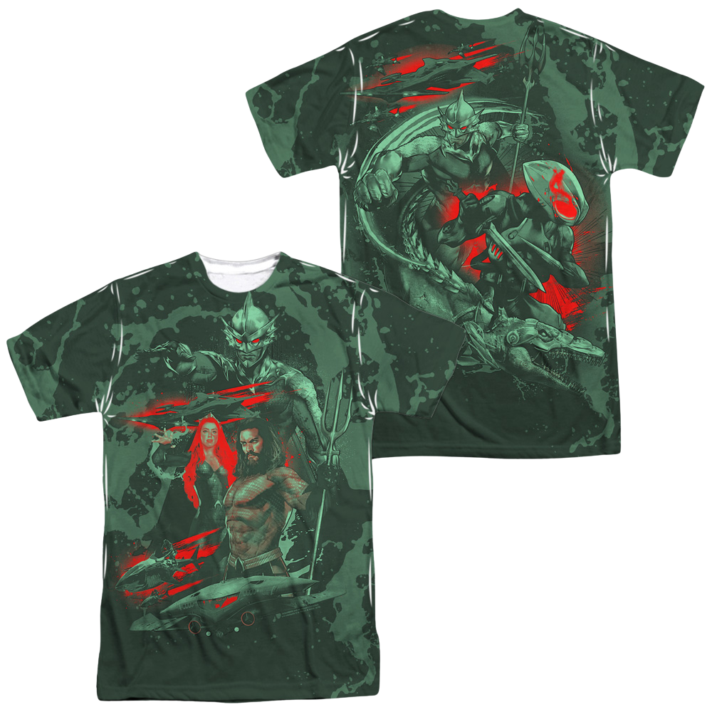 Aquaman Movie Good And Evil - Men's All-Over Print T-Shirt