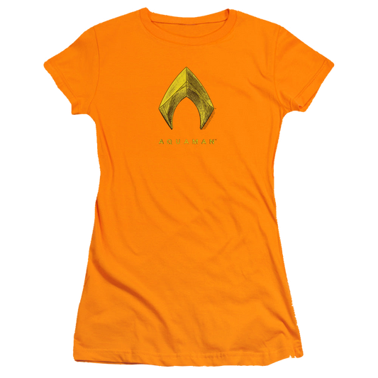 Aquaman Movie Aquaman Logo - Juniors T-Shirt