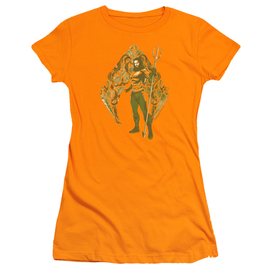 Aquaman Movie Shells - Juniors T-Shirt