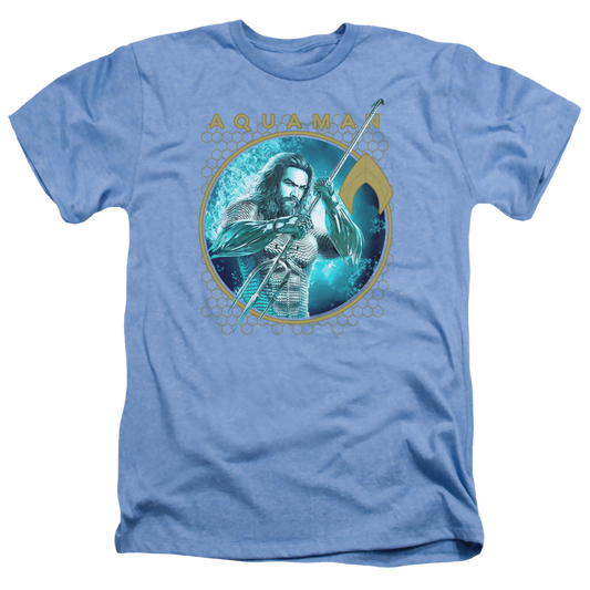 Aquaman Movie Trident Of Neptune - Men's Heather T-Shirt