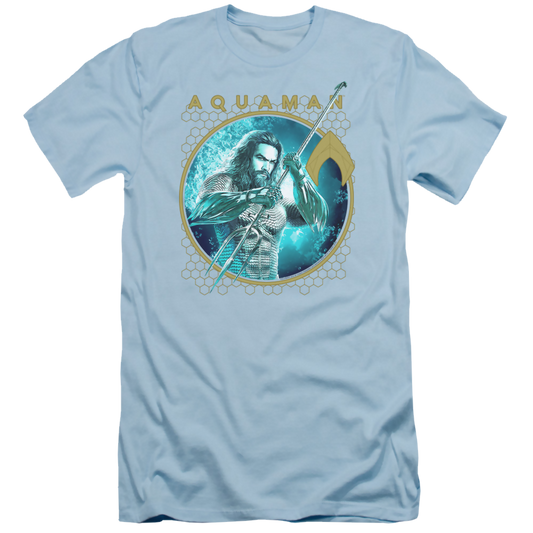 Aquaman Movie Trident Of Neptune - Men's Slim Fit T-Shirt