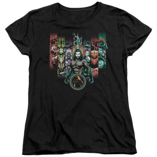 Aquaman Movie Unite The Kingdoms - Women's T-Shirt