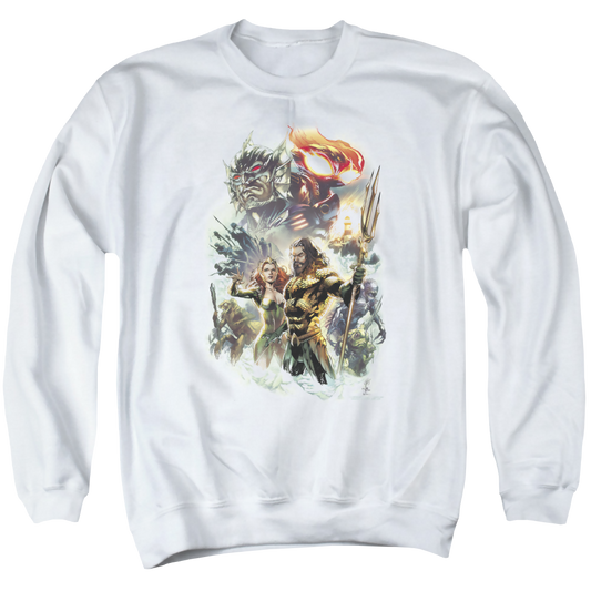 Aquaman Movie King Of Atlantis - Men's Crewneck Sweatshirt