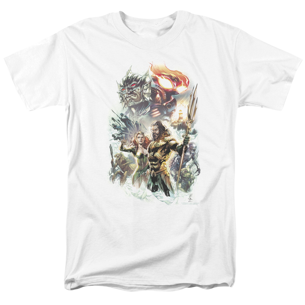 Aquaman Movie King Of Atlantis - Men's Regular Fit T-Shirt