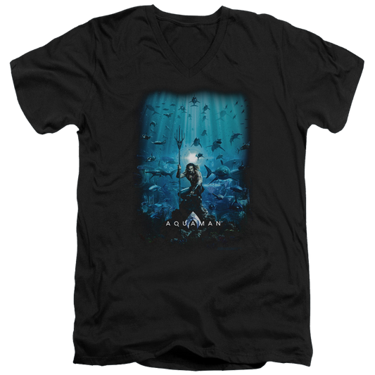 Aquaman Movie Poster - Men's V-Neck T-Shirt