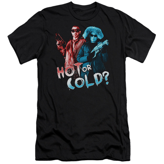 Arrow Hot Or Cold - Men's Premium Slim Fit T-Shirt