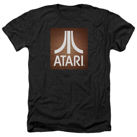 Atari Classic Wood Square - Men's Heather T-Shirt