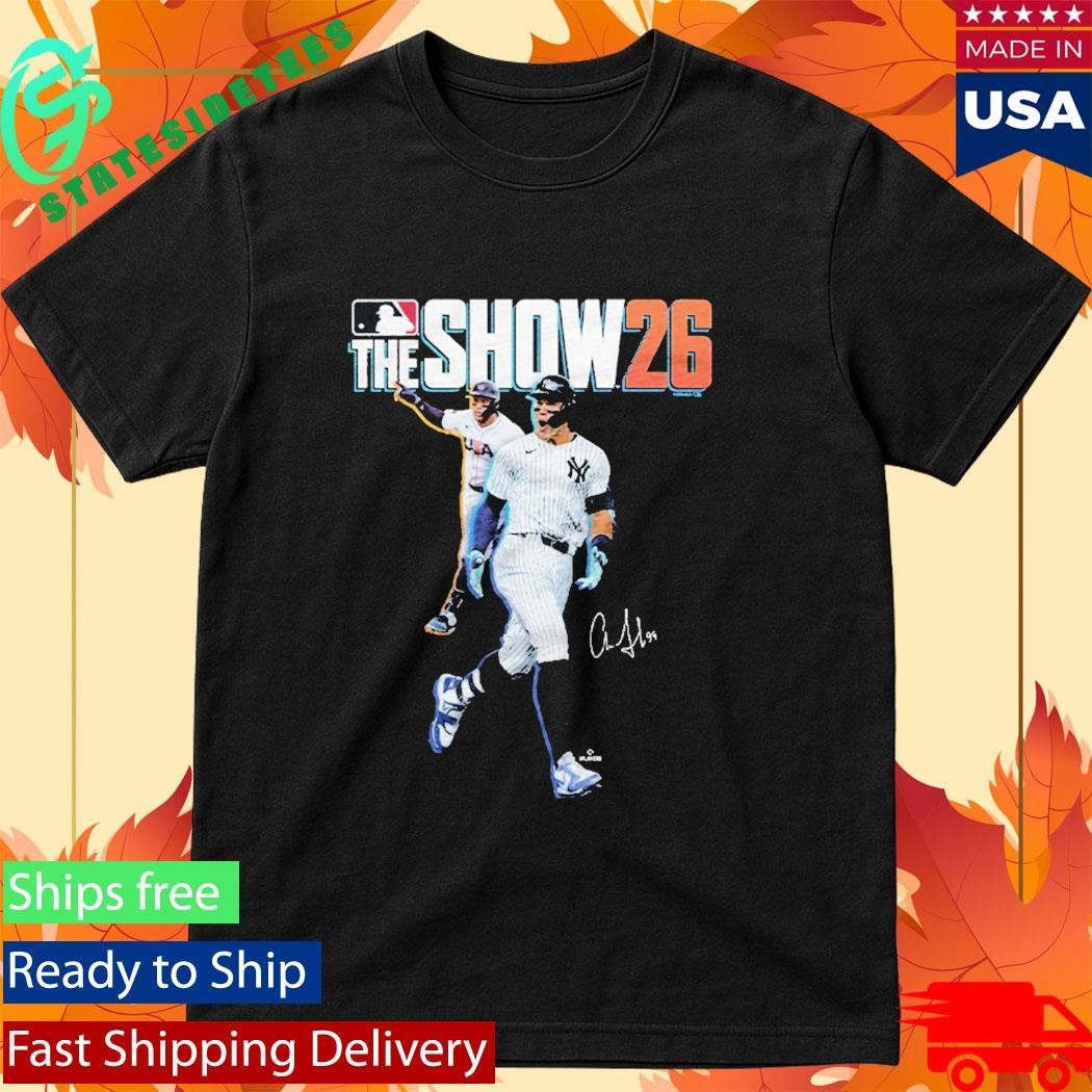 Aaron Judge New York Yankees MLB The Show 26 Road To The Show Journey Shirt