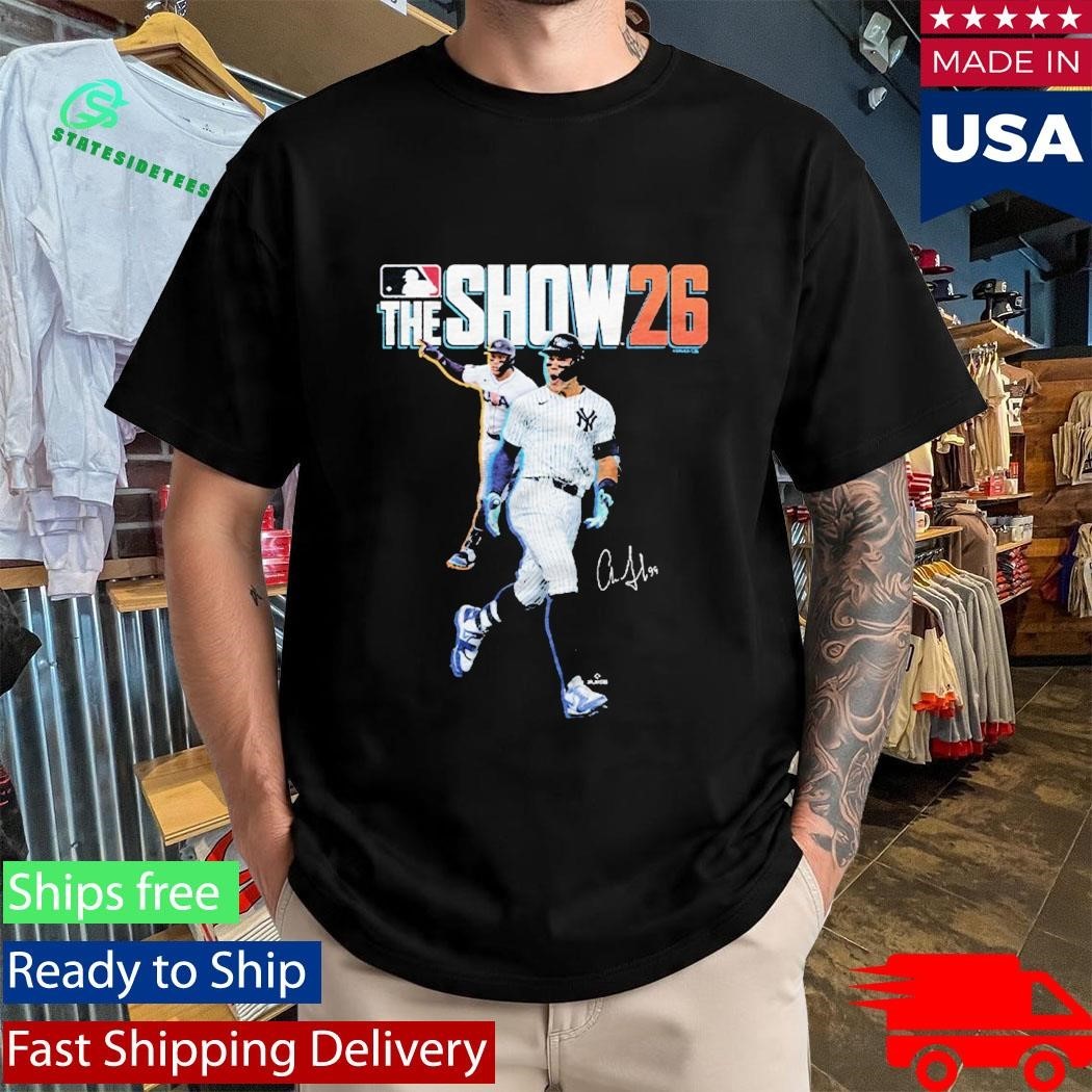 Aaron Judge New York Yankees MLB The Show 26 Road To The Show Journey Shirt