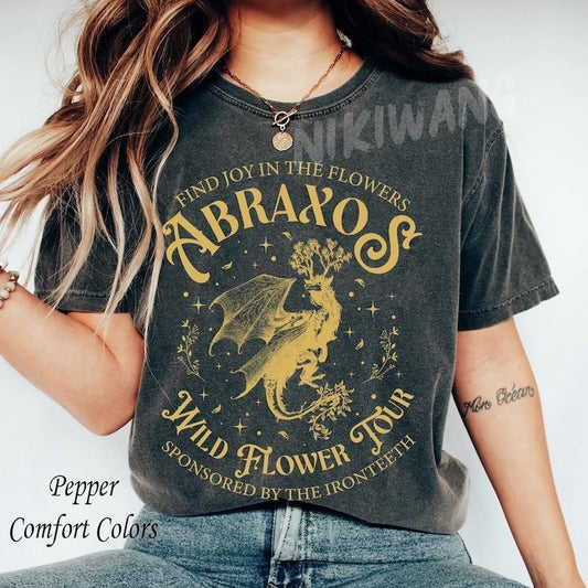 Abraxos Throne of Glass Tshirts shirt, The Thirteen Tshirt, Officially Licensed, SJM TOG merch, Manon Blackbeak, Bookish Shirt.