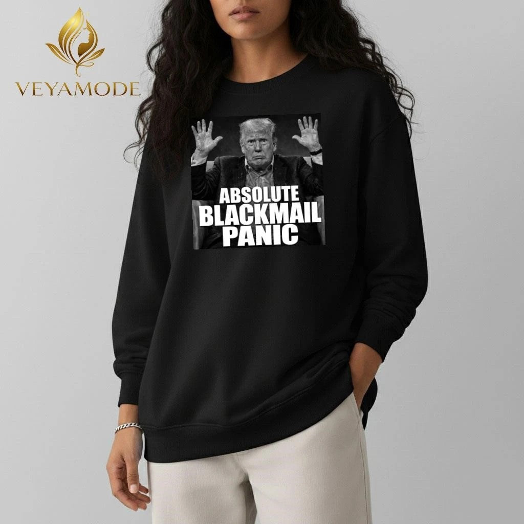 Absolute Blackmail panic Trump tee