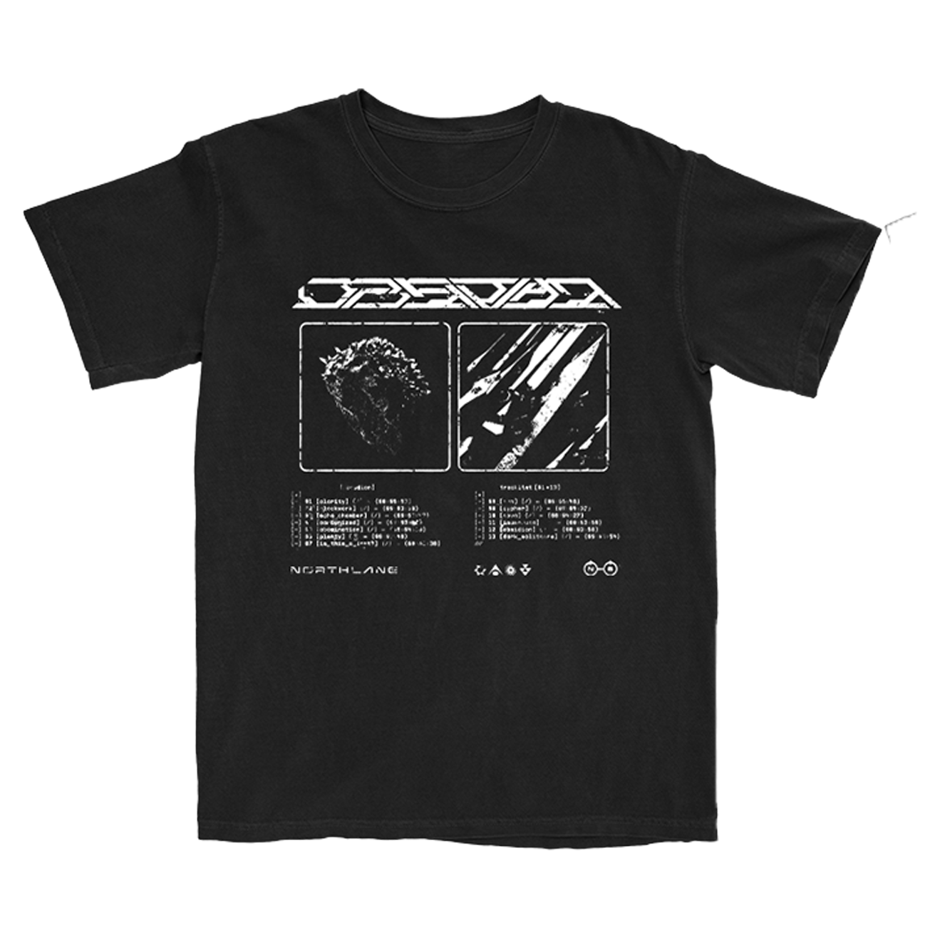 "Tracklist" Black T-Shirt
