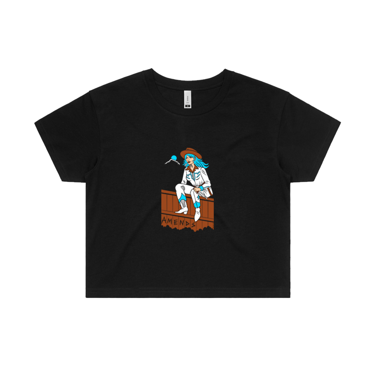 "Little Lass" Crop T-Shirt