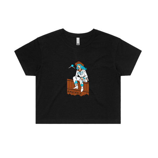 "Little Lass" Crop T-Shirt
