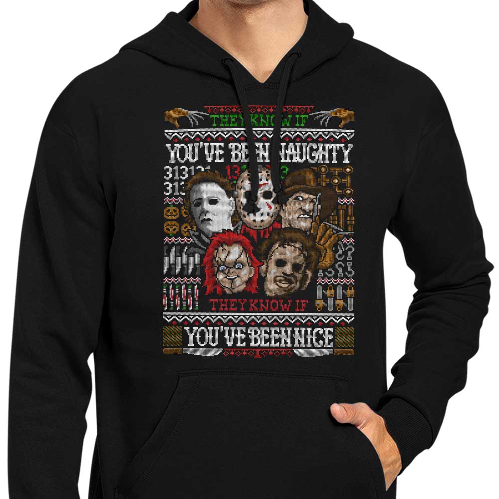 An Ugly Slasher Sweater - Hoodie