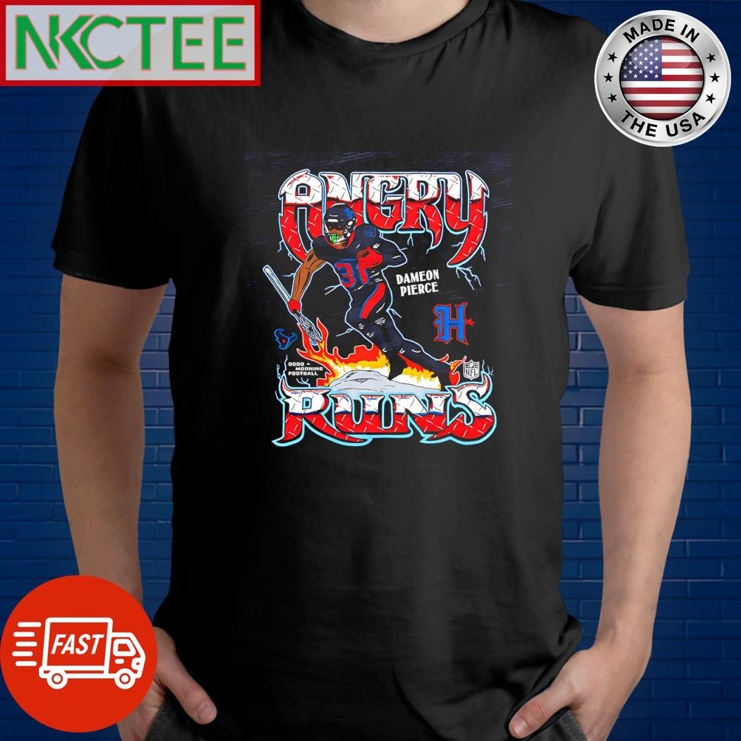 Angry Runs 2024 Houston Texans Dameon Pierce shirt