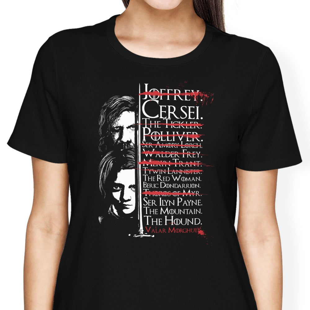 Arya's Prayer - Women's Apparel