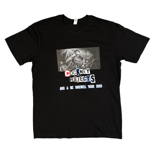 Cockney Rejects "Farewell Tour" T-Shirt