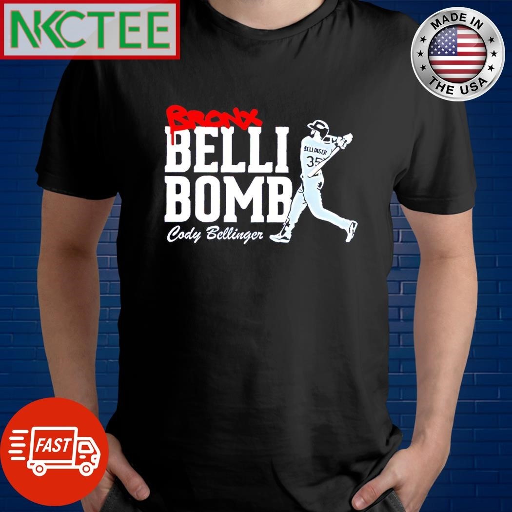 Awesome Bronx Belli-Bomb Cody Bellinger batting shirt