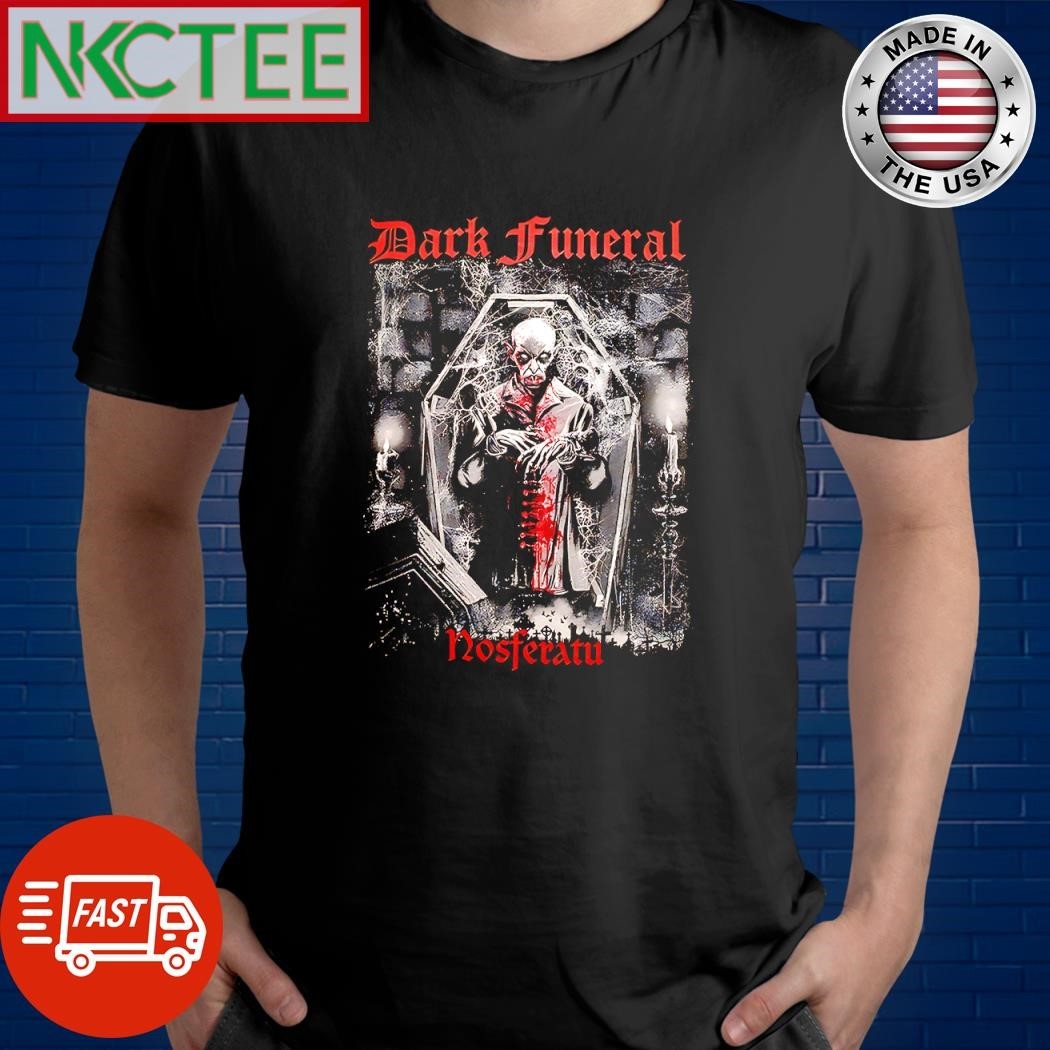 Awesome Dark Funeral Nosferatu horror shirt