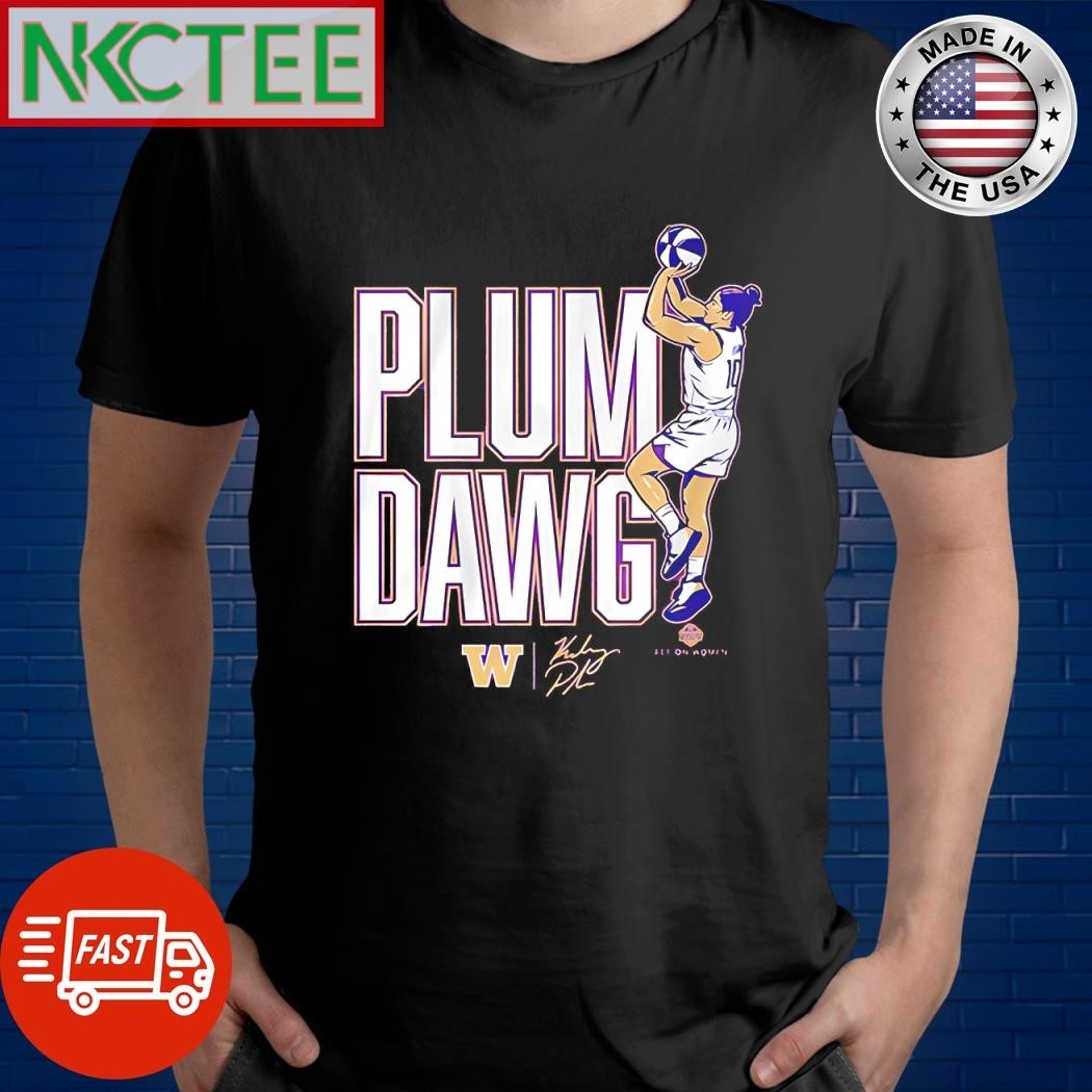 Awesome Kelsey Plum Dawg Washington Basketball dunk signature shirt