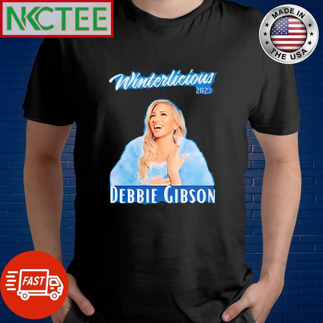 Awesome Winterlicious Tour 2023 Debbie Gibson shirt