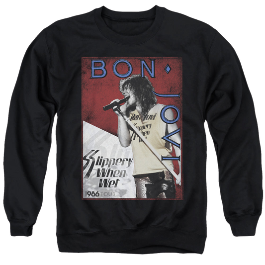 Bon Jovi 86 Tour - Men's Crewneck Sweatshirt