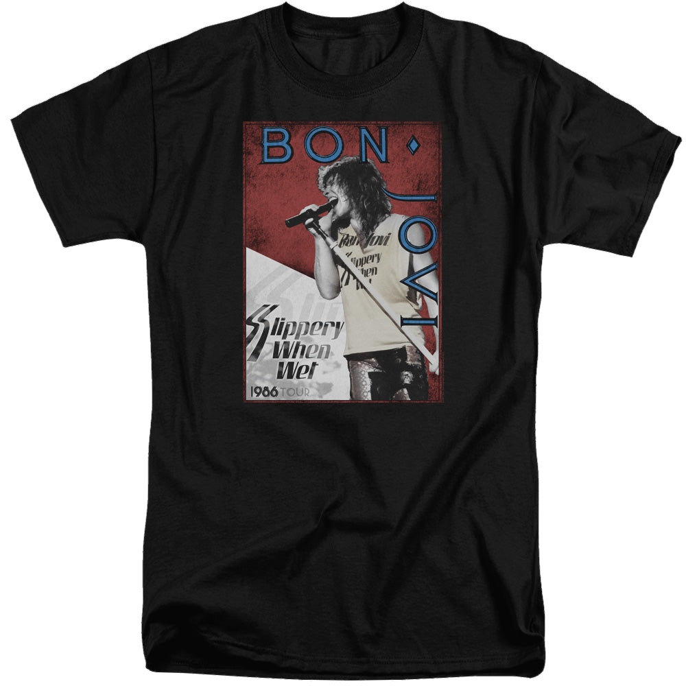 Bon Jovi 86 Tour - Men's Tall Fit T-Shirt