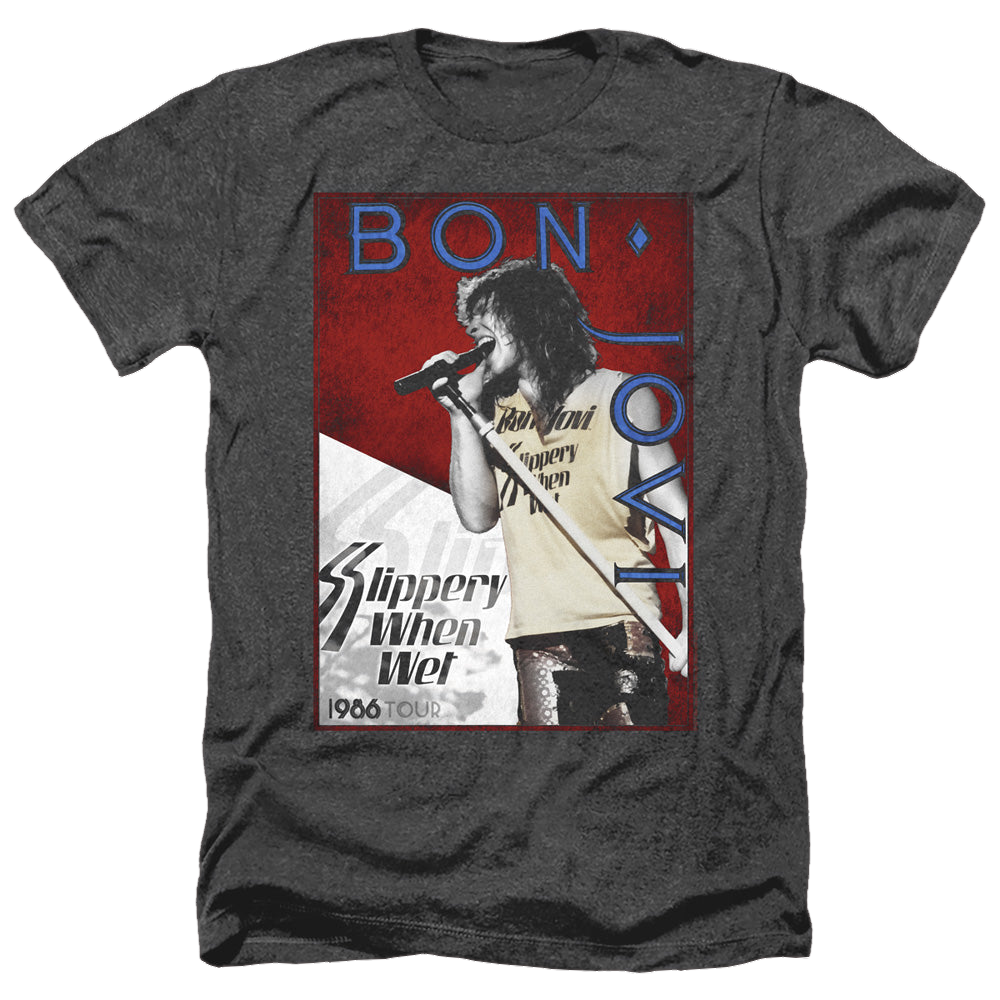Bon Jovi 86 Tour - Men's Heather T-Shirt