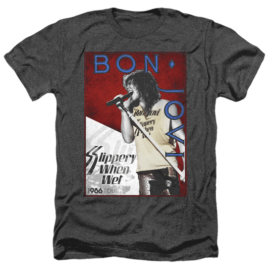 Bon Jovi 86 Tour - Men's Heather T-Shirt