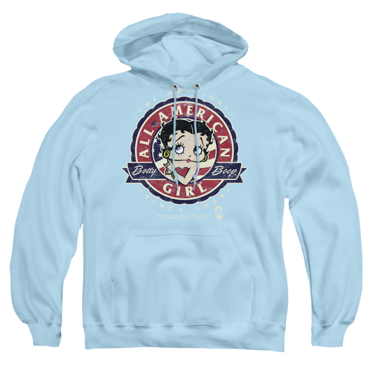 Betty Boop All American Girl - Pullover Hoodie