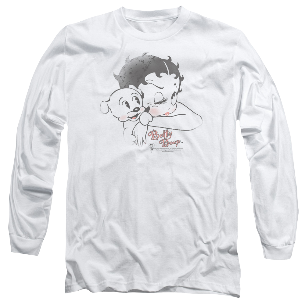Betty Boop Vintage Wink - Men's Long Sleeve T-Shirt