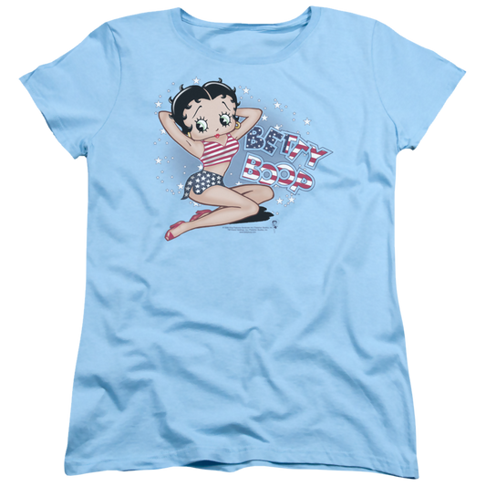 Betty Boop All American Girl - Women's T-Shirt