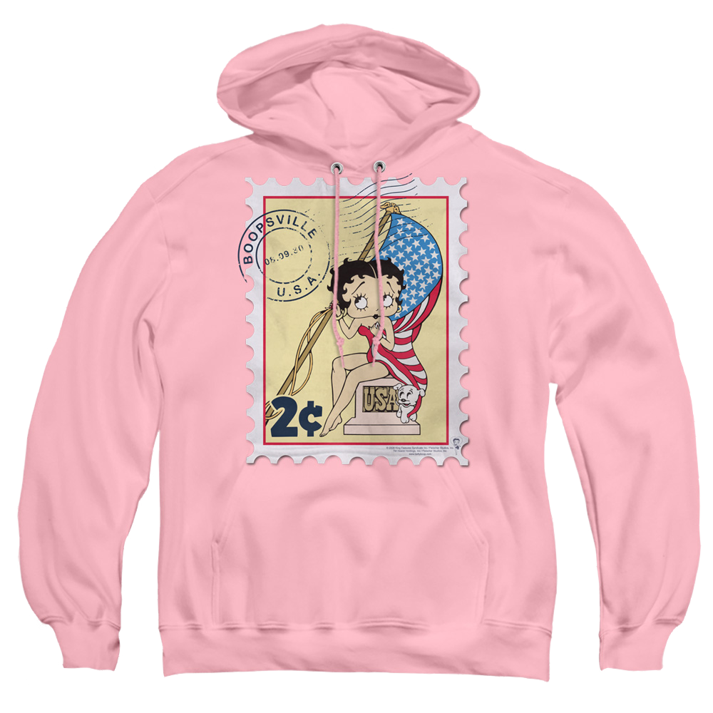 Betty Boop Vintage Stamp - Pullover Hoodie