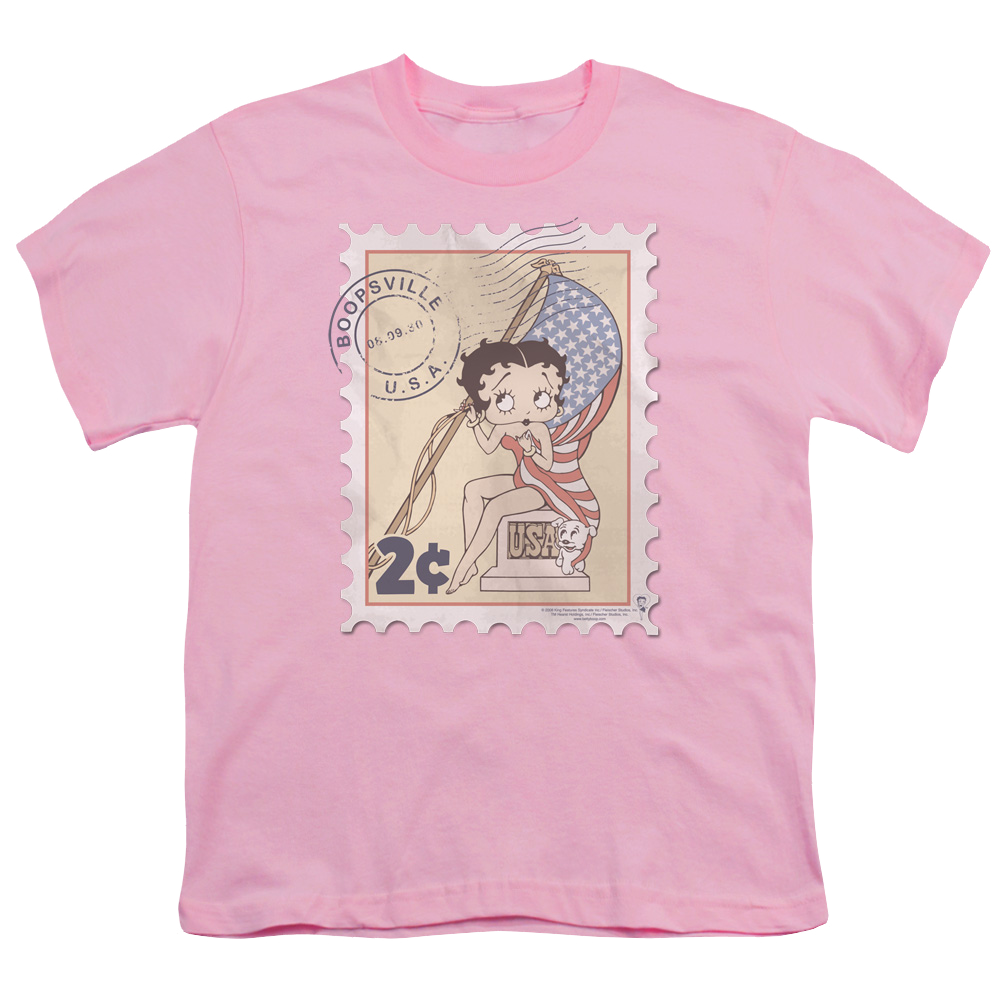 Betty Boop Vintage Stamp - Youth T-Shirt