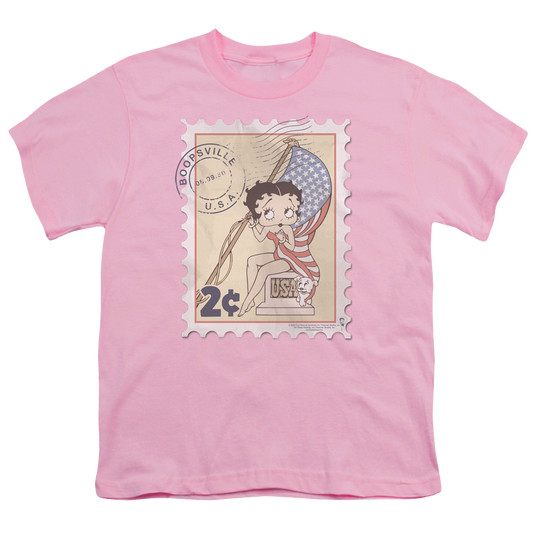 Betty Boop Vintage Stamp - Youth T-Shirt