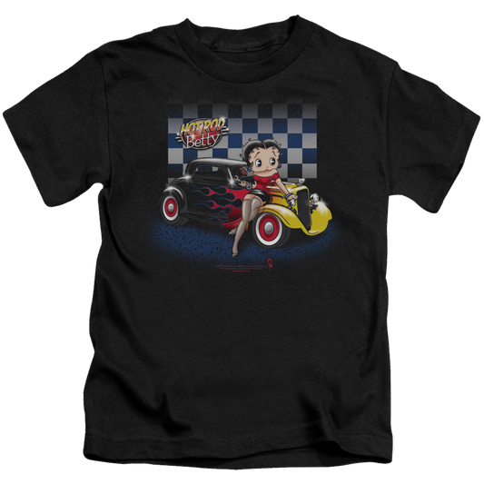 Betty Boop Hot Rod Boop - Kid's T-Shirt