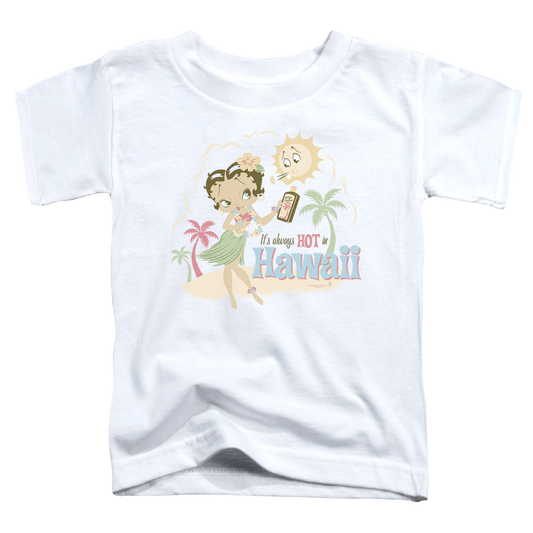 Betty Boop Hot In Hawaii - Toddler T-Shirt