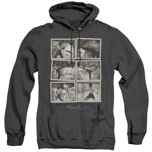 Bruce Lee Snap Shots - Heather Pullover Hoodie