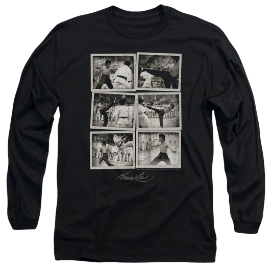 Bruce Lee Snap Shots - Men's Long Sleeve T-Shirt