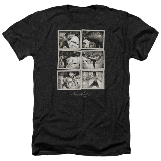 Bruce Lee Snap Shots - Men's Heather T-Shirt