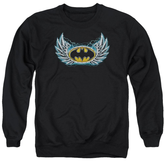 Batman Steel Wings Logo - Men's Crewneck Sweatshirt