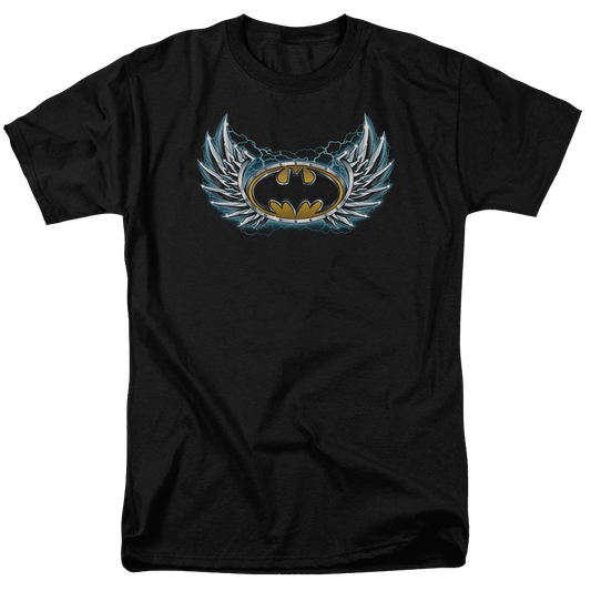 Batman Steel Wings Logo - Men's Regular Fit T-Shirt