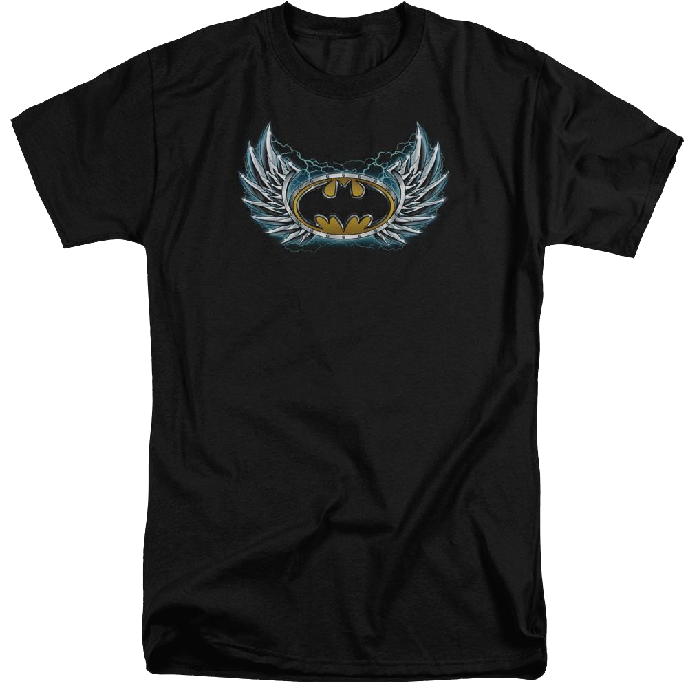 Batman Steel Wings Logo - Men's Tall Fit T-Shirt