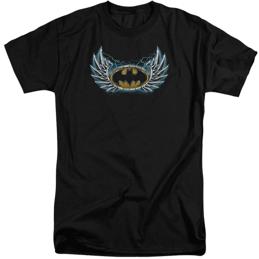 Batman Steel Wings Logo - Men's Tall Fit T-Shirt
